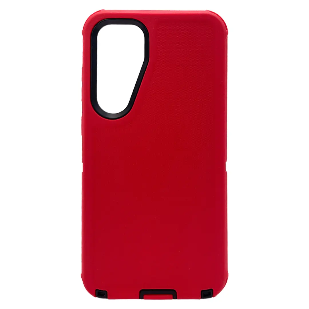 Samsung Galaxy S25/S24 Screen Case Red Black